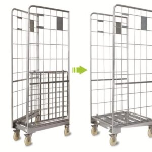 Folding Four Side Cage Trolley