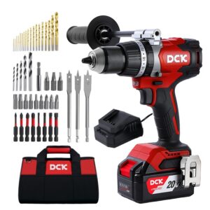 DCK 20V Brushless Hammer Drill Kit