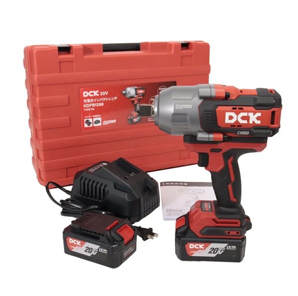 DCK 20V 1/2" Dr. Impact Wrench 1288nm
