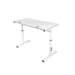 Gaming Table White (100*50*60cm) With Black MousePad - Image 3