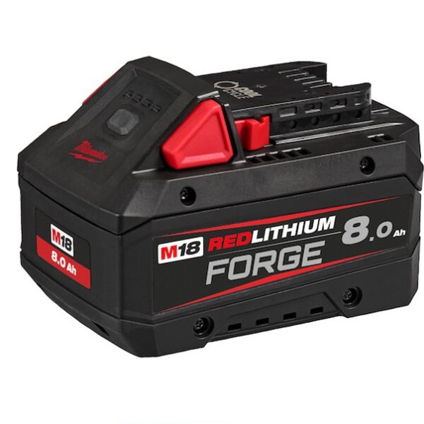 Milwaukee M18 8ah Red Lithium Forge Battery
