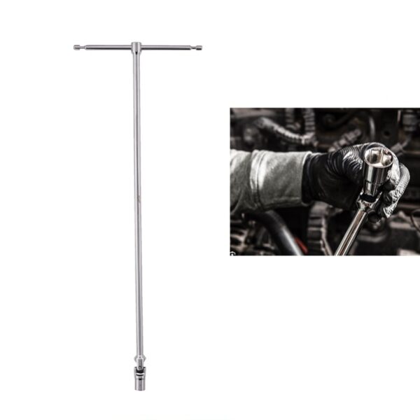 Milwaukee 17mm T-Bar with Swivel Socket Set