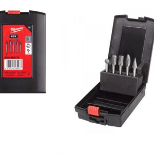 Milwaukee 5pcs Carbide Burr Set