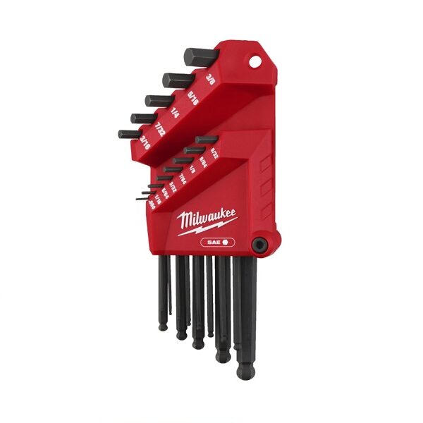 Milwaukee 13pcs Hex SAE Allen Key Set