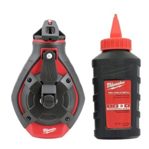 Milwaukee 30m Bold Line Chalk Reel Red