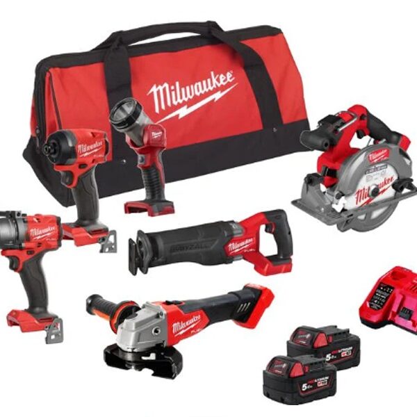 Milwaukee M18 6 Machines Combo