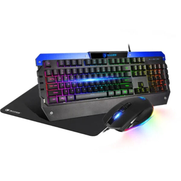 Sades All-In-One Bundle Wired Gaming Keyboard, Mouse & Mousepad