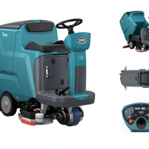 Tennant T681 Battery Powered Ride-On Floor Scrubber
