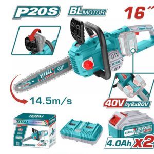 Total 20V Li-Ion Chainsaw 16"