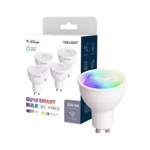 Yeelight  GU10 Smart bulb(Multicolor)(4-pack)