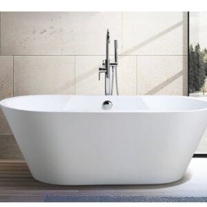 Acrylic White Bathtub Style -12 (58*80*170)