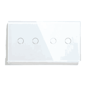 Zigbee 2+2 Gang Switch - White