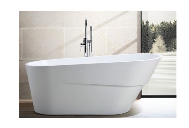 14 Acrylic White Bathtub Style -14 (68*78*170) - Image 1