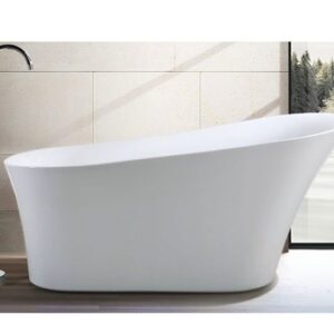 Acrylic White Bathtub Style -15 (73*80*170)