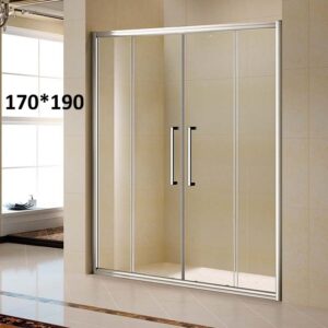 SHOWER ENCLOSURE CLEAR GLASS K-813 170*190