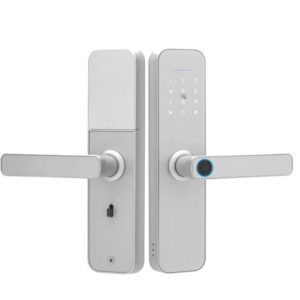 iLock Premium Smart Lock - TT Silver for Wooden Door