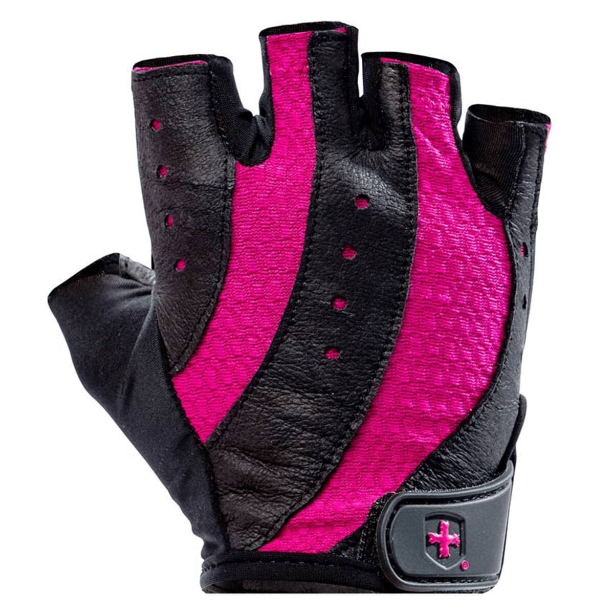 6 Harbinger Pro Wash and Dry Women's Gloves - Black/Pink S&L - Image 1