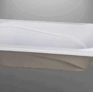 ACRYLIC BATH TUB WHITE KSA 80*150