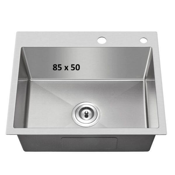 Stainless Steel Sink Depth 22cm - 85*50