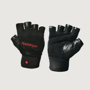Harbinger Men's Pro WristWrap Gloves