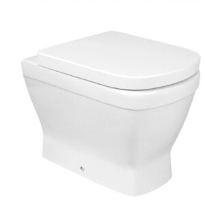 AQUASAN ALPHA WATER CLOSET SET WITH SEAT COVER WITHOUT TANK