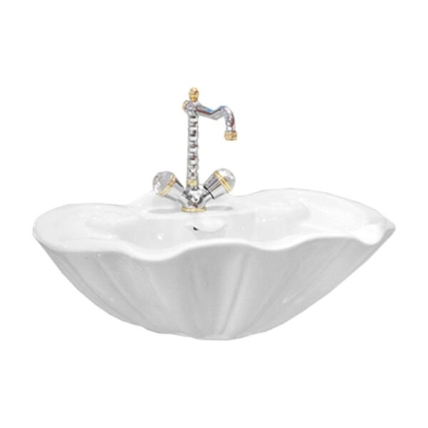 AQUASAN SHELL WASH BASIN ONE PIECE