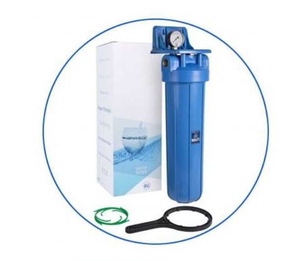 FILTER HOUSING 20" BLUE, 5 MIC. POLAND