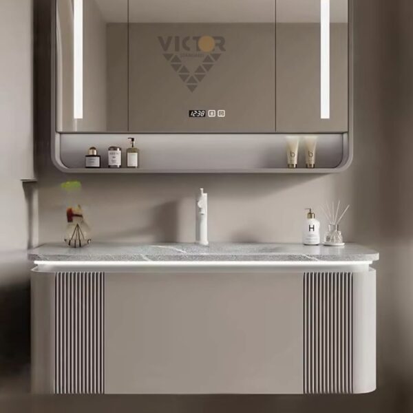 80cm Bathroom Vanity Set with Smart LED Mirror
