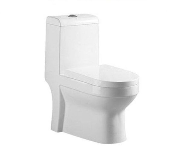 One Piece Toilet Model 6171 White UF