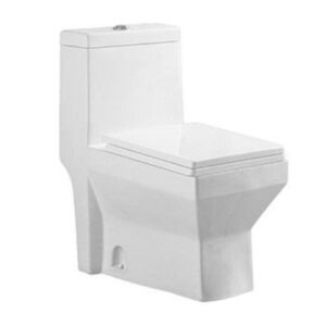 One Piece Toilet Model 6184 White UF