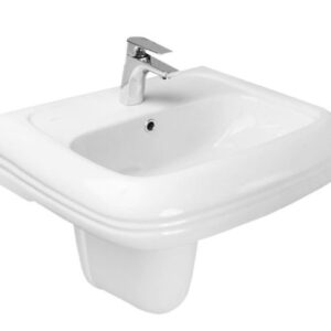 AQUASAN ROMA WASH BASIN HALF PEDASTAL