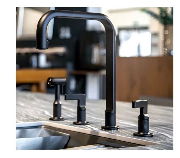 Faucet Set Black with Sink
