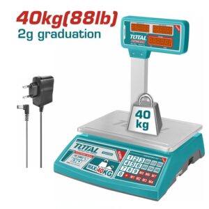 Total 40kg Electronic Platform Scale