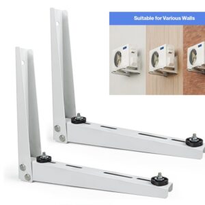 Heavy Duty 55cm Folding AC Bracket Set