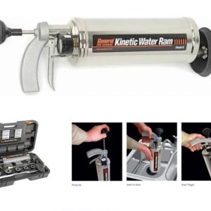 GPC Kinetic Water Ram Drain Cleaning Kit