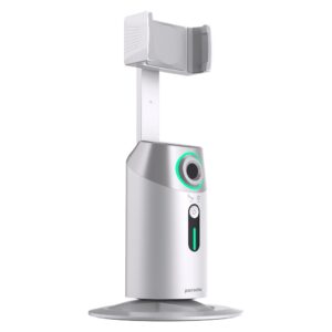 Porodo 360° Rotation AI Face Tracking with Remote Control