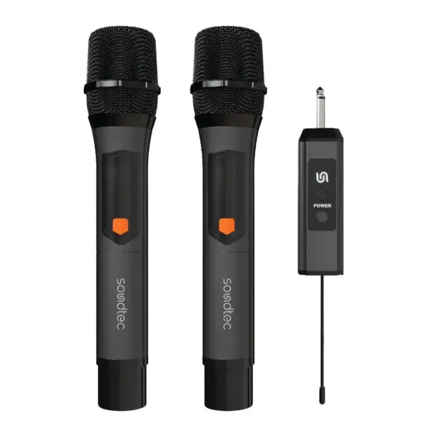Soundtec Duo Mic Aluminum Rechargeable Wireless
