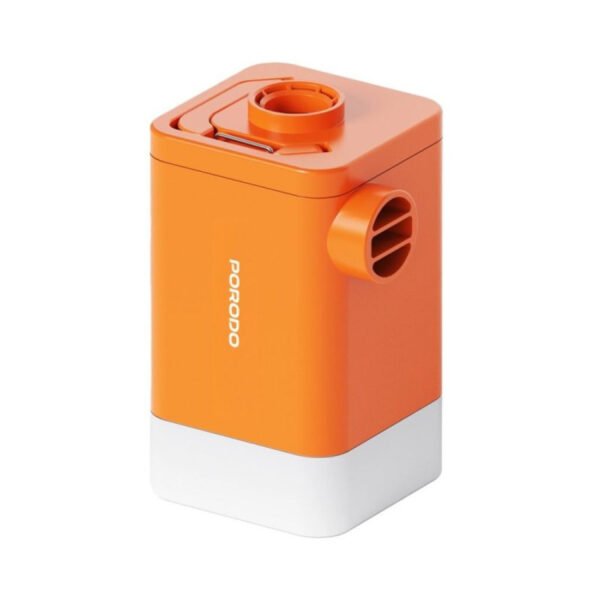 Porodo Lifestyle 4-Function Portable Pumb - Orange