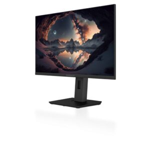 Powerology 27" 4K Office Monitor with RGB light - Black