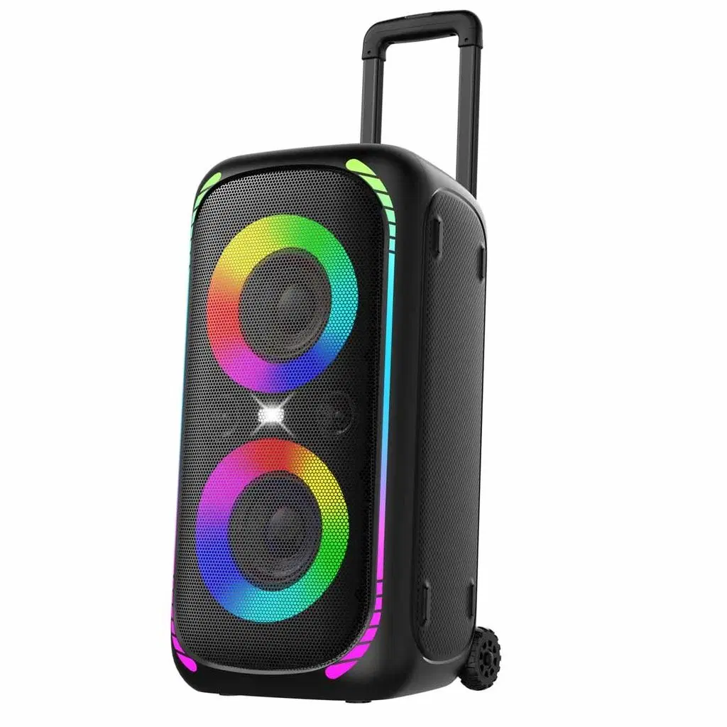 36 Porodo Soundtec 640W Party Speaker with Trolley - Image 1