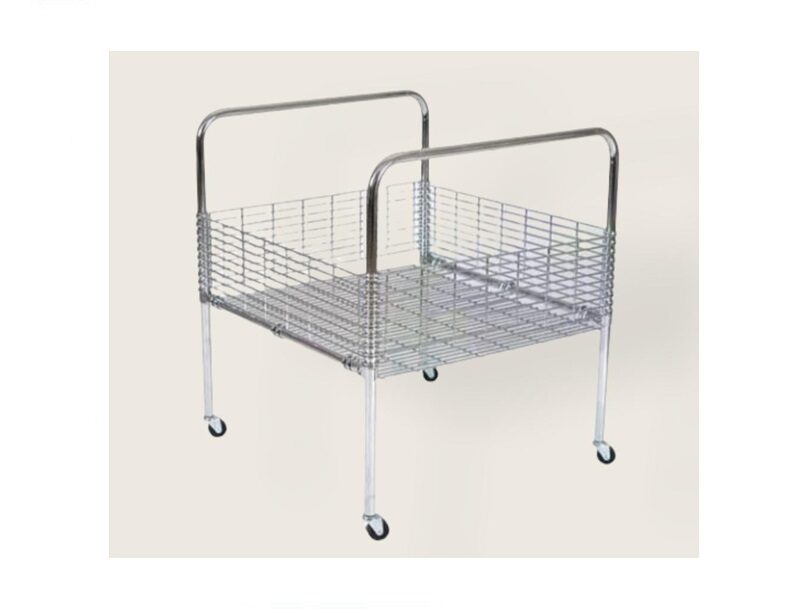 chrome basket large