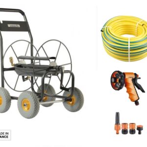 Haemmerlin 4-Wheel Hose Cart Complete Kit