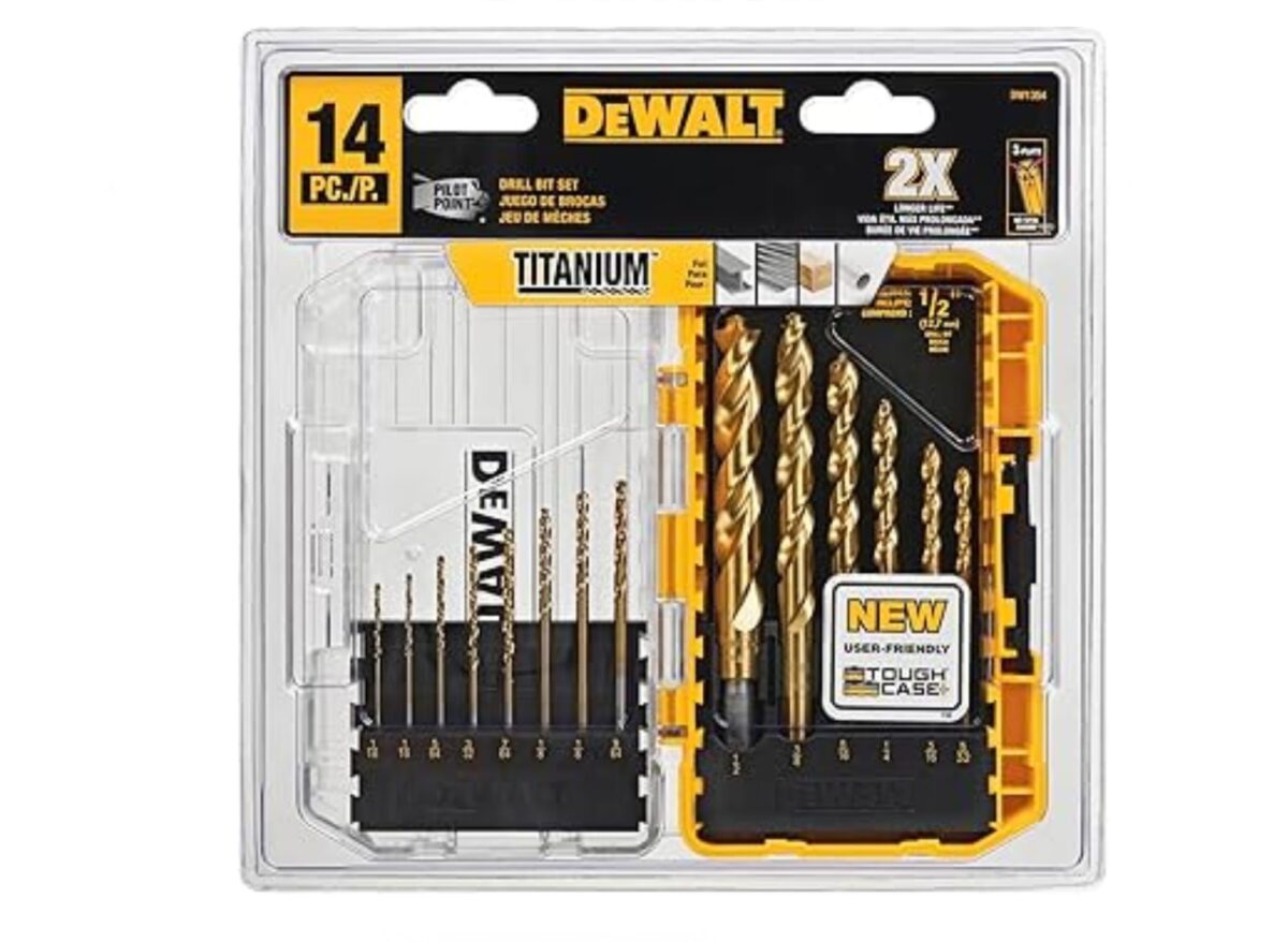 Dewalt Titanium Nitride Coated Drill Bit Set - Image 1