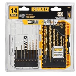 Dewalt Titanium Nitride Coated Drill Bit Set