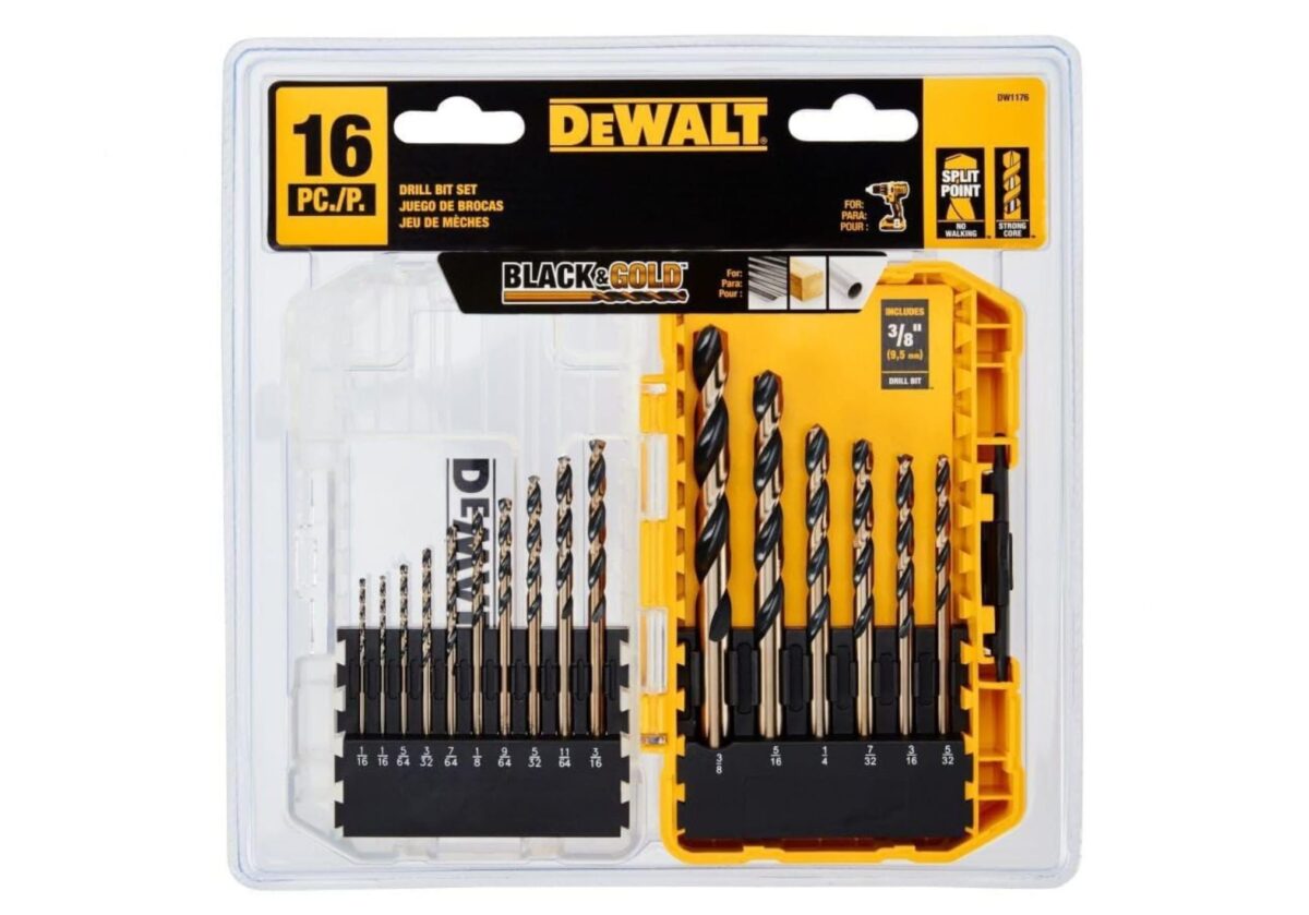 Dewalt Black & Gold Drill Bit Set - Image 1