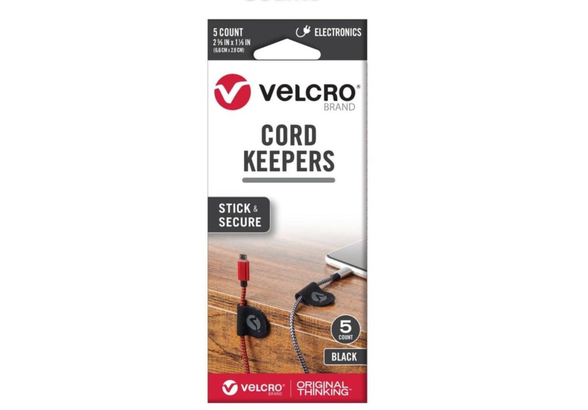 Velcro Cord Keepers Stick & Secure - Image 1