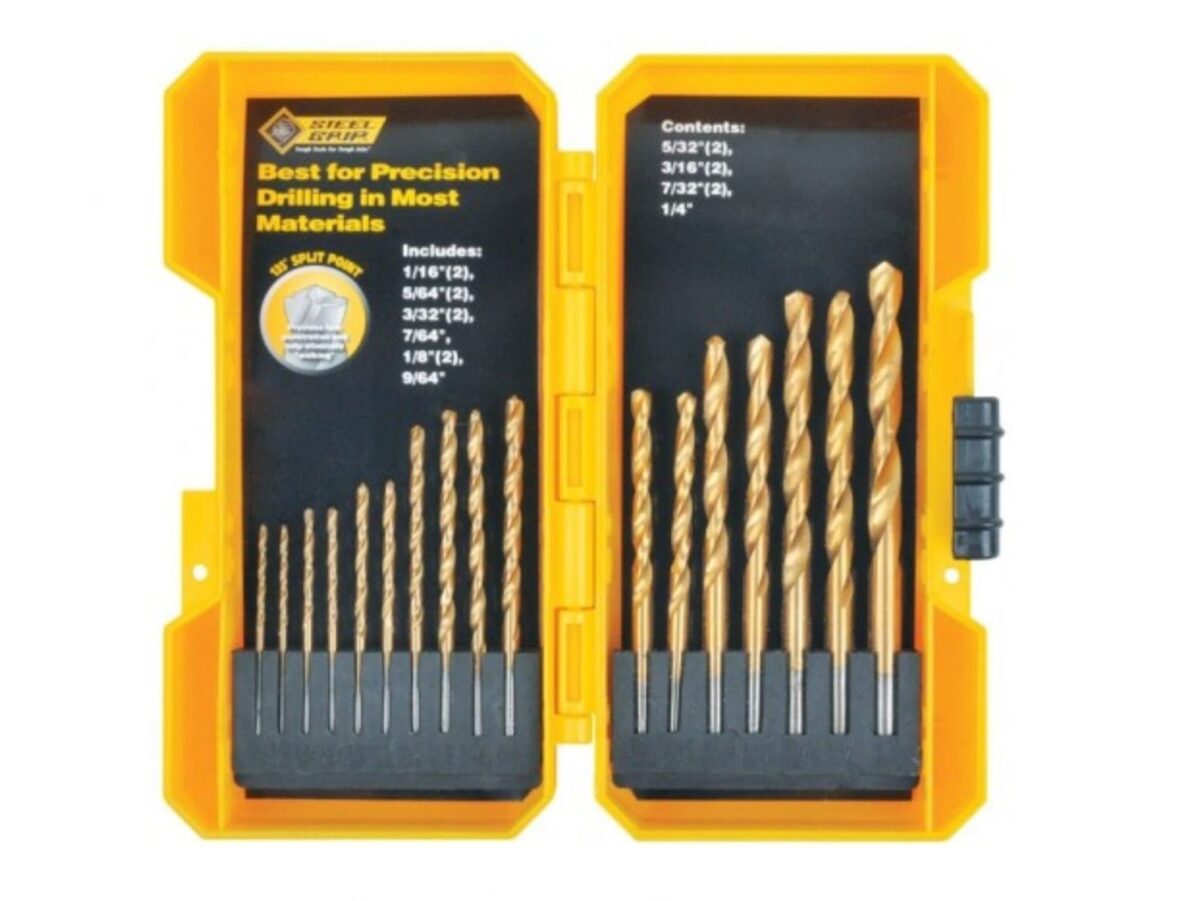 Steel Grip 17pcs Titanium Drill Bit Set - Image 1