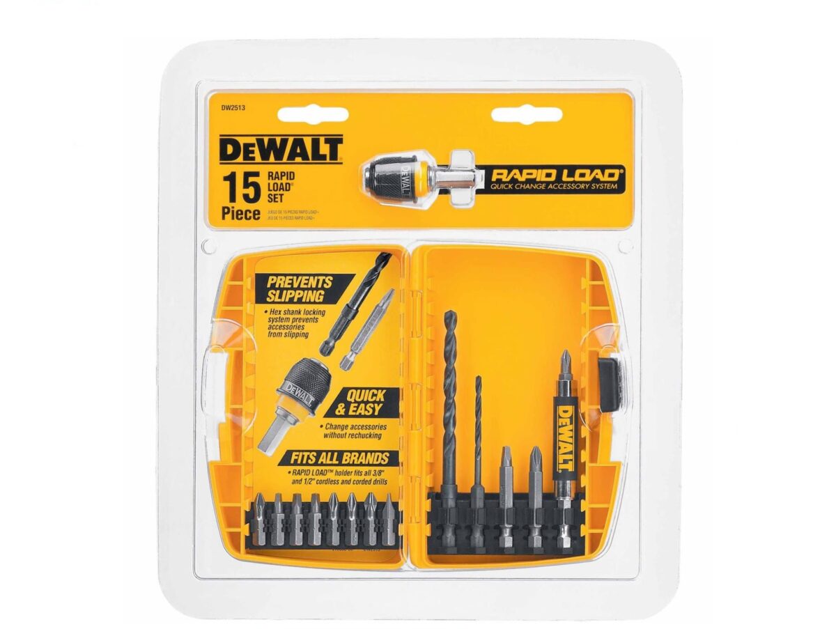 Dewalt 15pcs Rapid Load Set - Image 1
