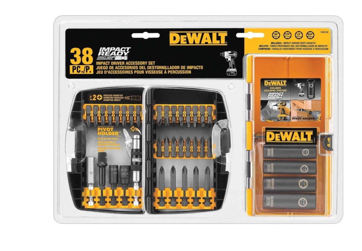 Dewalt 38pcs Impact Driver Accessory Set - Image 1