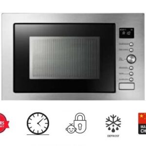 1000W Stainless Steel MWO Grill & Convection with Multistage Cooking